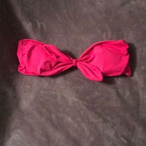 Strapless bikini top